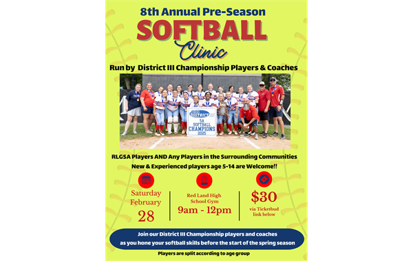 RLHS SOFTBALL CLINIC